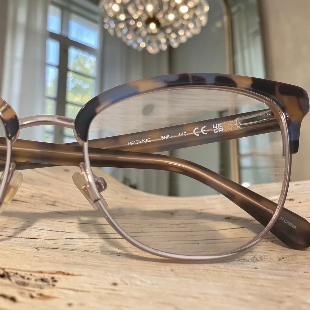 Kate Spade Tortoiseshell Cat Eye Glasses Frames | Lensless | Designer Eyewear
